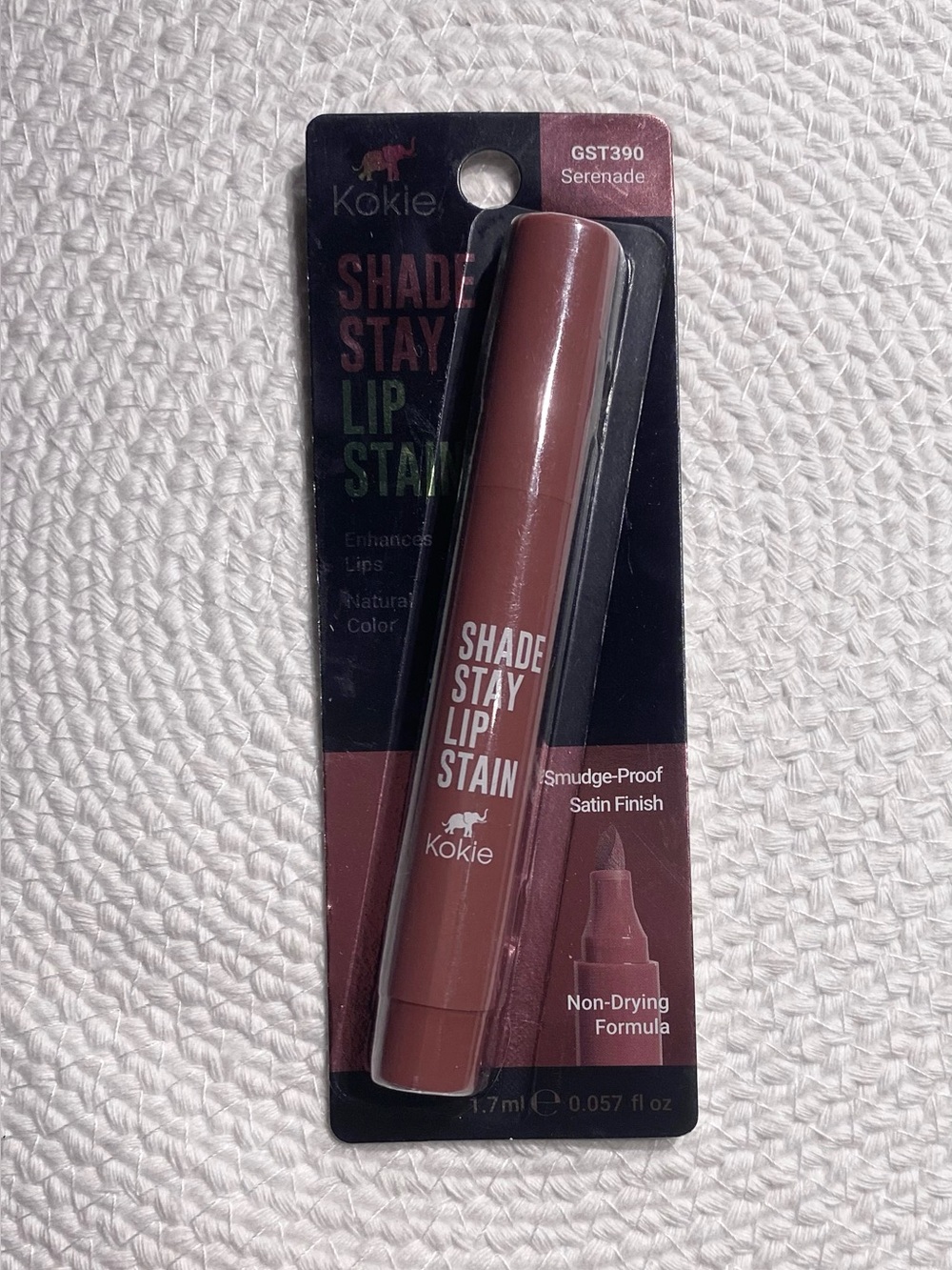 Kokie smudge proof lip stain